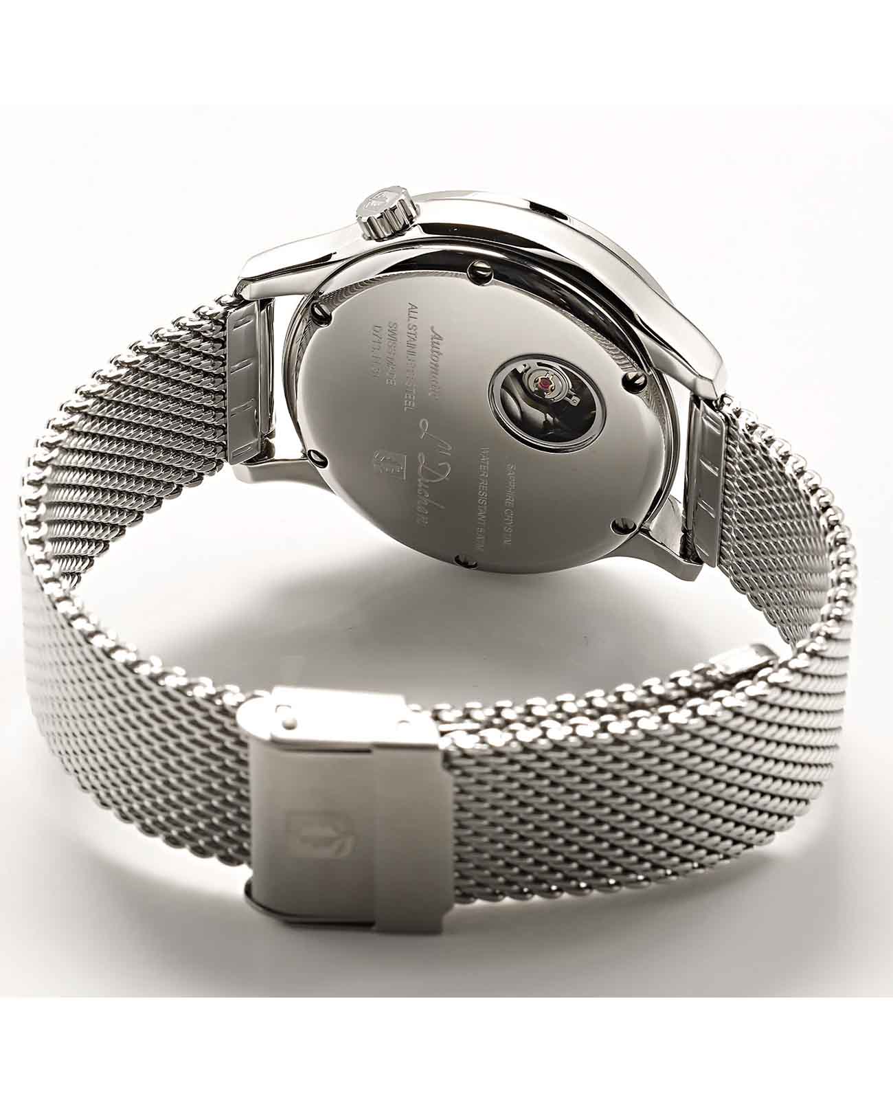 L'Duchen L'Duchen Coquille D 713.11.31 M,  швейцария женские часы на браслете нержавеющая сталь боковой вид